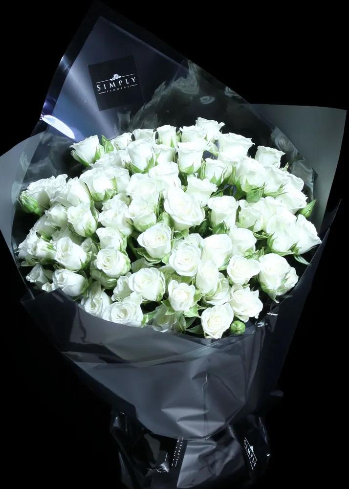 白小玫瑰 花束