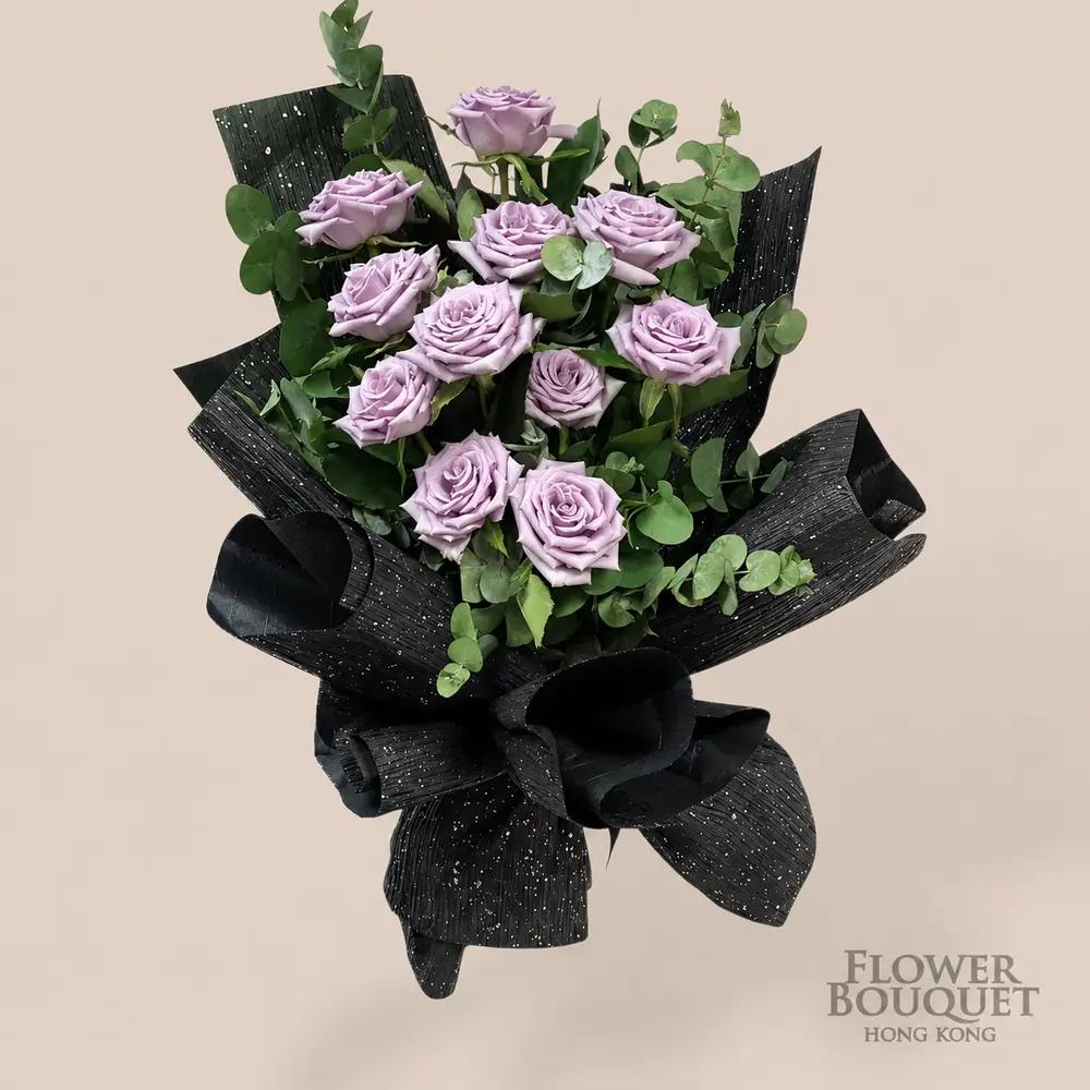 韓式 紫玫瑰 花束 - 點擊查看商品詳情 韓式 紫玫瑰 花束 | 御花店